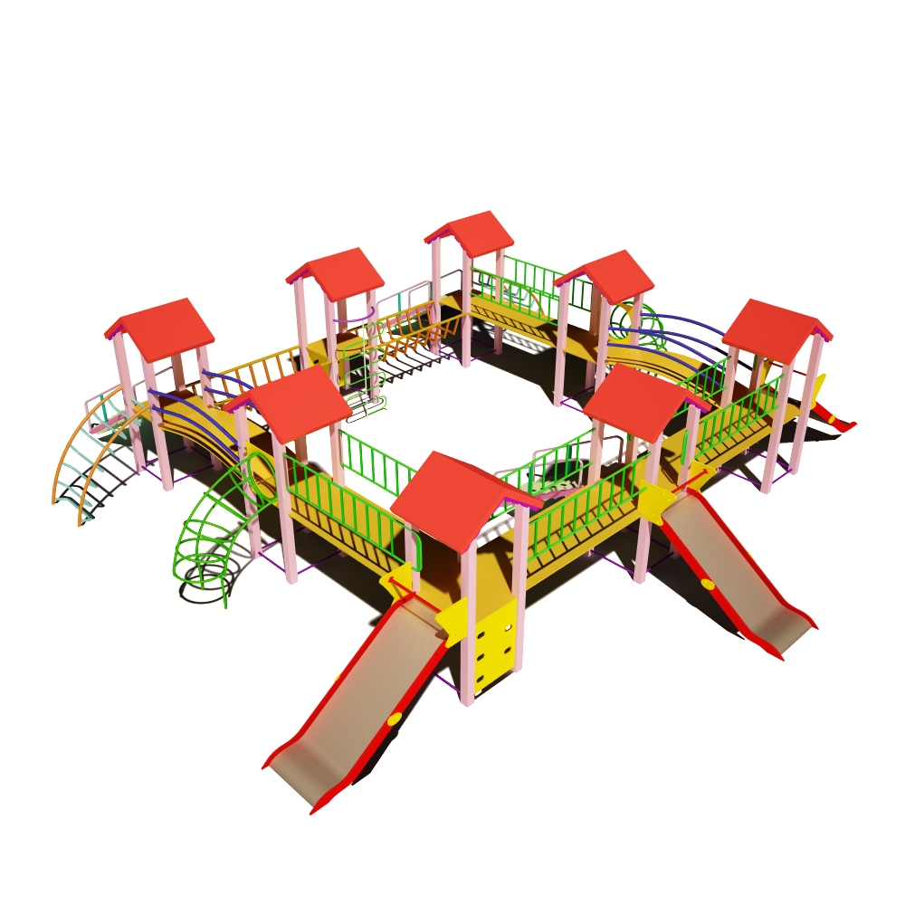 Детский игровой комплекс Мегаполис